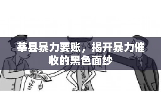 莘县暴力要账，揭开暴力催收的黑色面纱