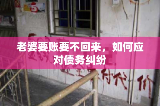 老婆要账要不回来，如何应对债务纠纷