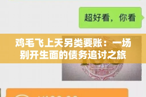鸡毛飞上天另类要账：一场别开生面的债务追讨之旅