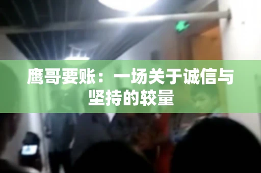 鹰哥要账：一场关于诚信与坚持的较量