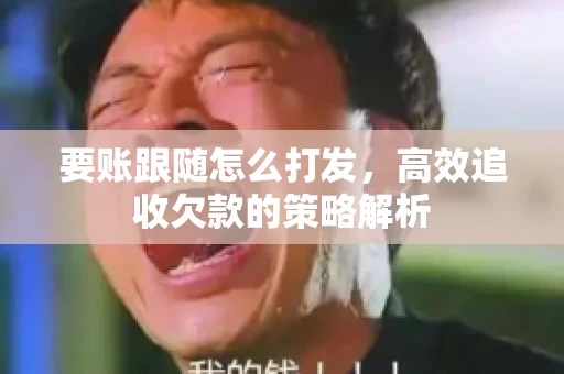 要账跟随怎么打发，高效追收欠款的策略解析