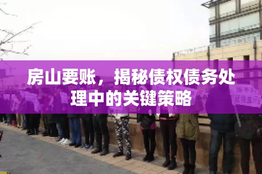 房山要账，揭秘债权债务处理中的关键策略