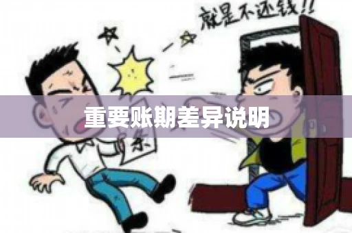 重要账期差异说明