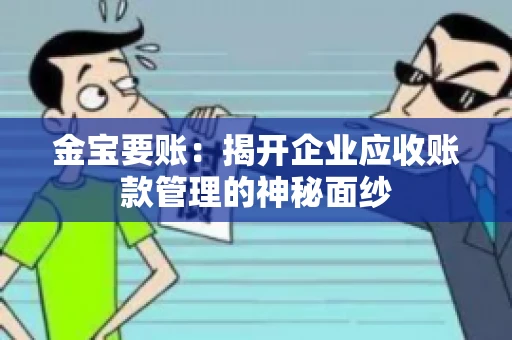 金宝要账：揭开企业应收账款管理的神秘面纱