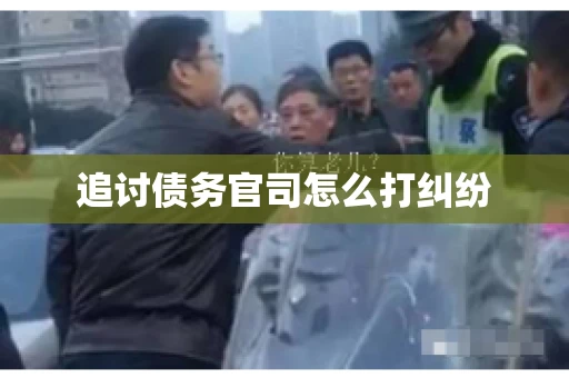追讨债务官司怎么打纠纷