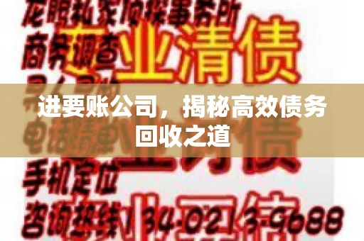 进要账公司,揭秘高效债务回收之道 进要账公司,揭秘高效债务回收之道