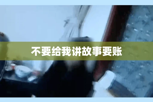不要给我讲故事要账