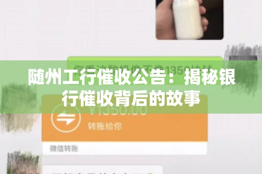 随州工行催收公告：揭秘银行催收背后的故事